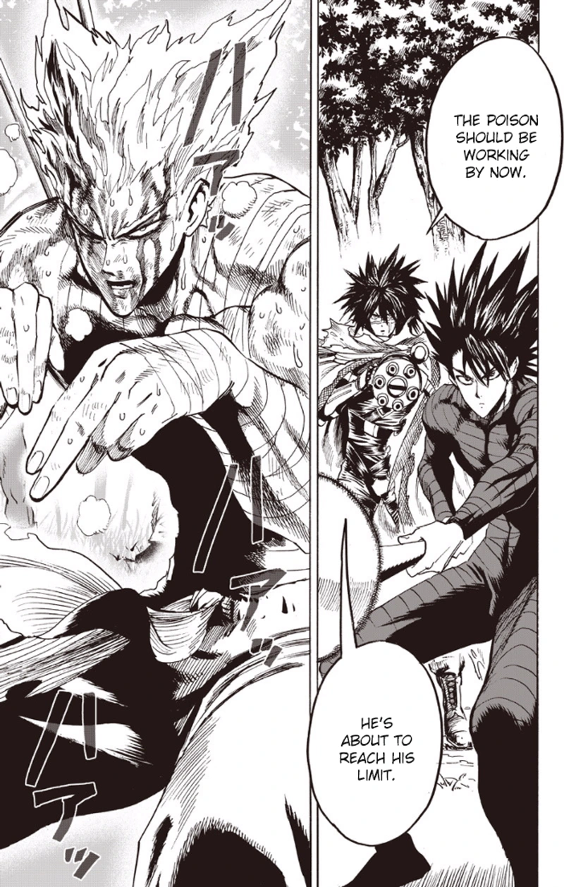 One Punch Man Manga Chapter 82 page 3 - To The Limit scene