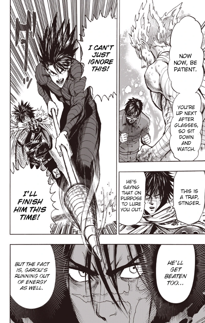 One Punch Man Manga Chapter 82 page 34 - To The Limit scene