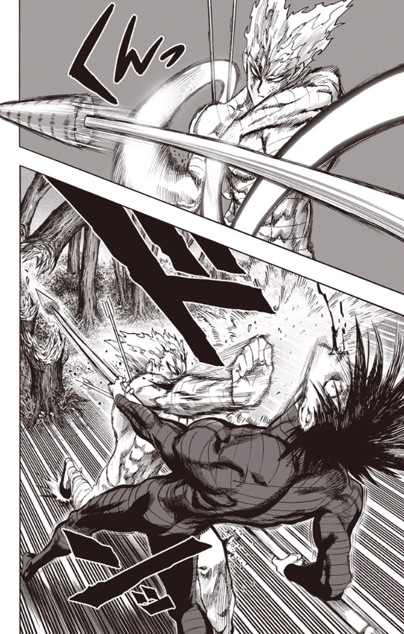 One Punch Man Manga Chapter 82 page 36 - To The Limit scene