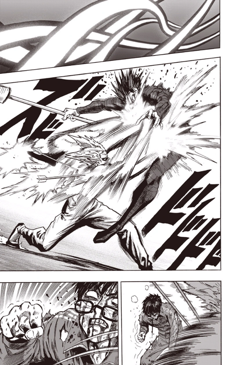 One Punch Man Manga Chapter 82 page 37 - To The Limit scene
