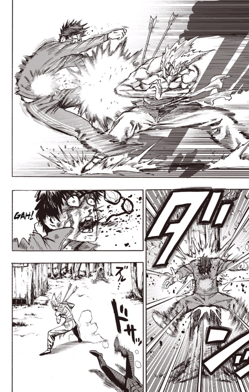 One Punch Man Manga Chapter 82 page 38 - To The Limit scene
