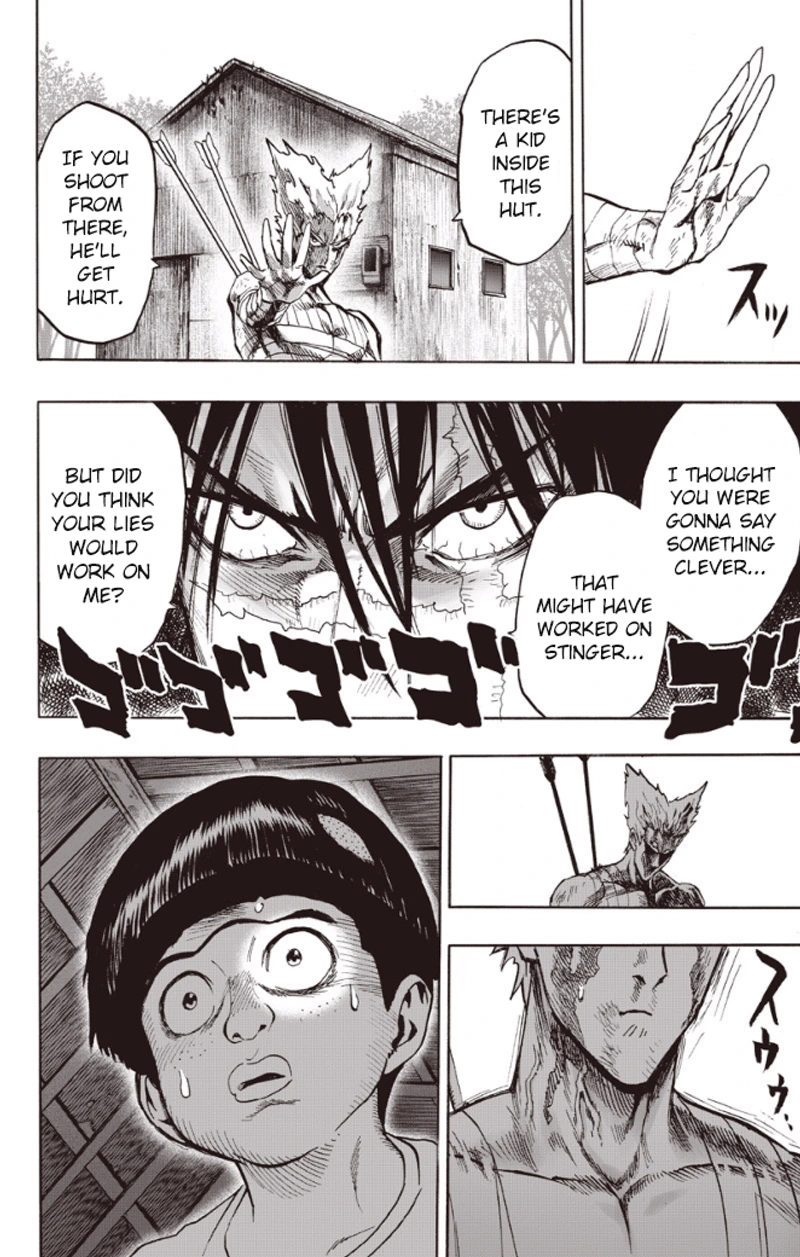 One Punch Man Manga Chapter 82 page 40 - To The Limit scene