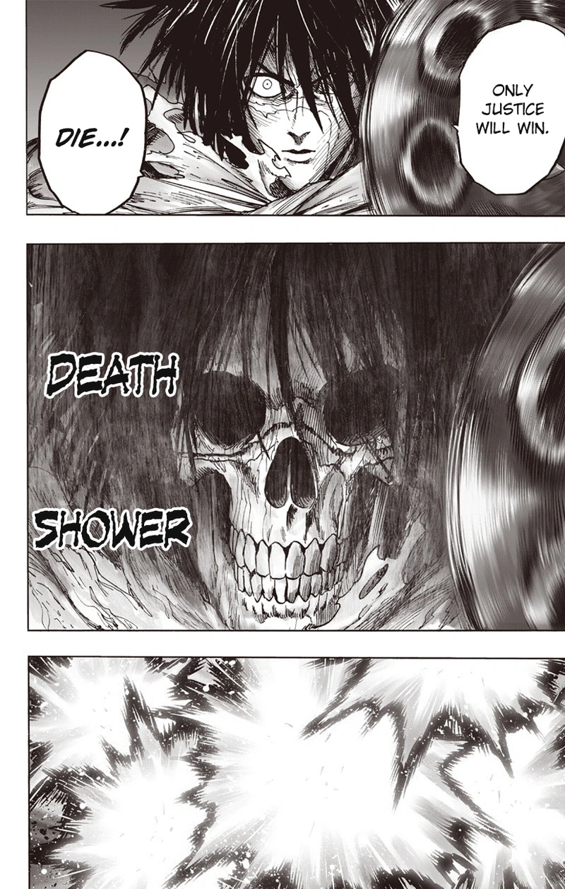 One Punch Man Manga Chapter 82 page 42 - To The Limit scene