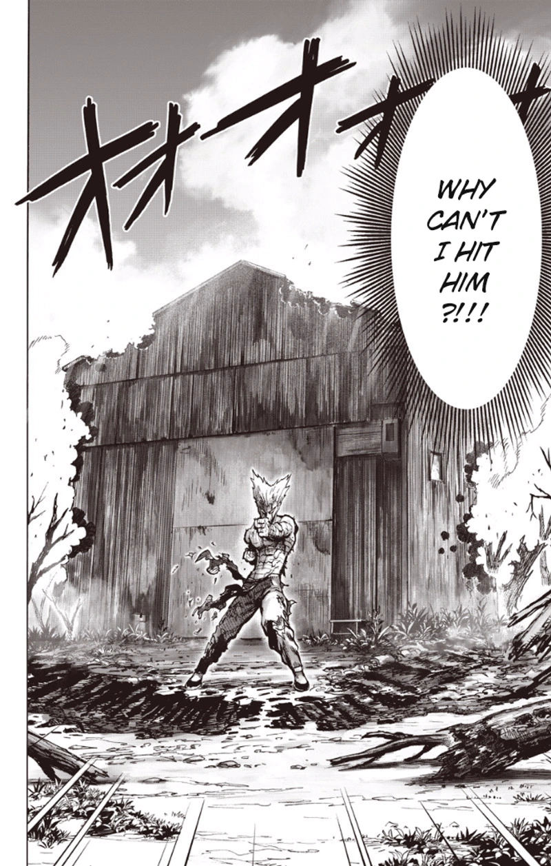 One Punch Man Manga Chapter 82 page 47 - To The Limit scene