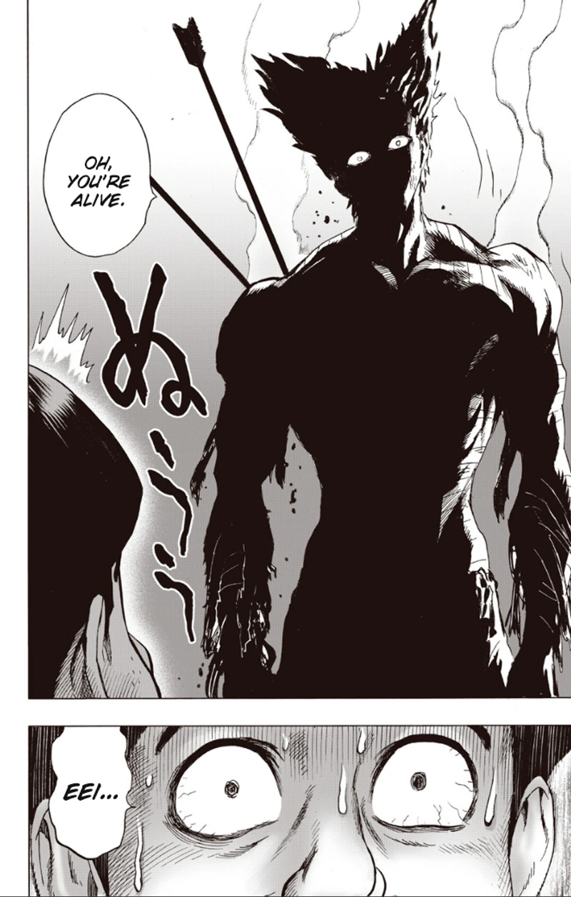 One Punch Man Manga Chapter 82 page 53 - To The Limit scene