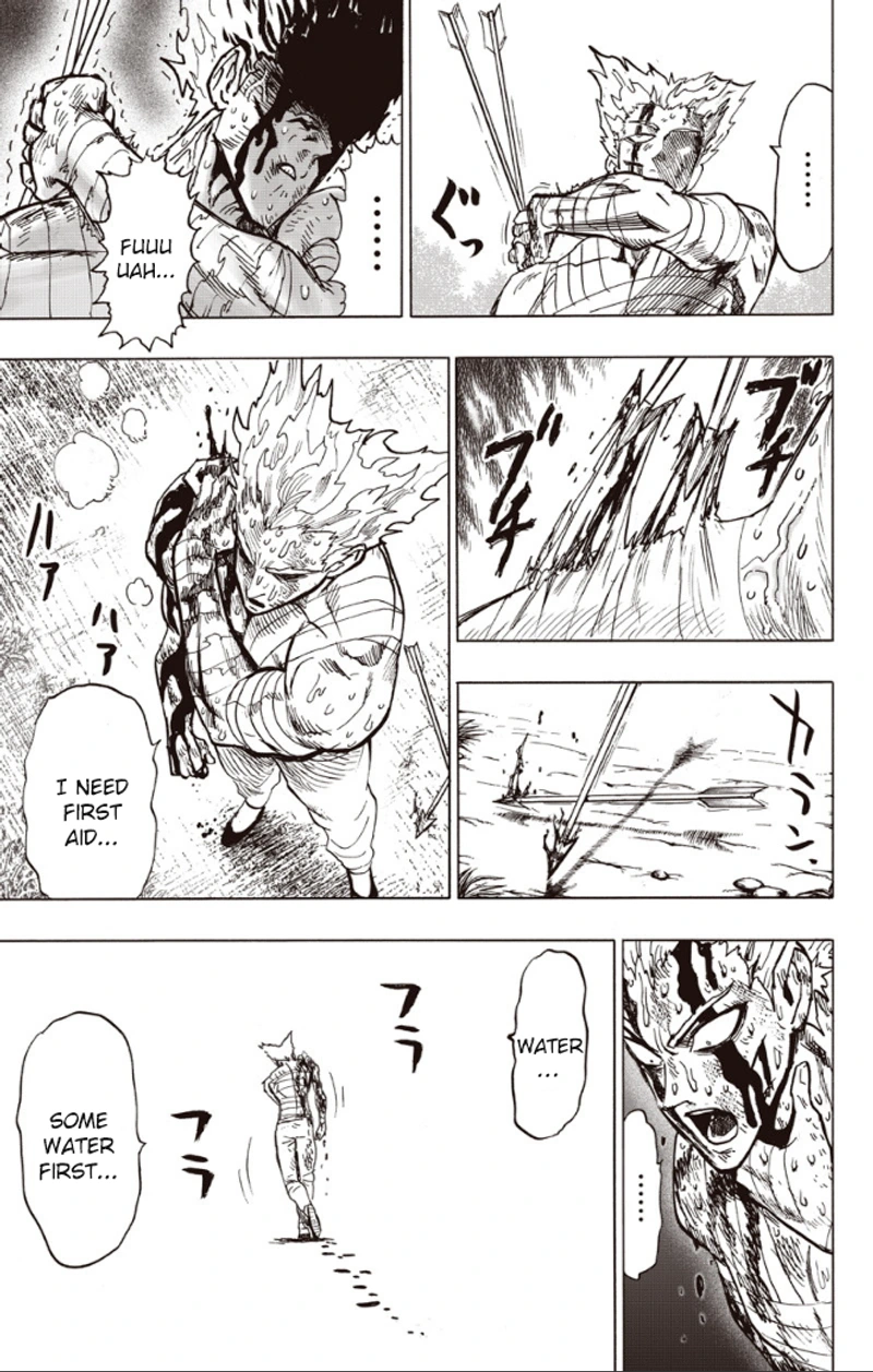 One Punch Man Manga Chapter 82 page 56 - To The Limit scene