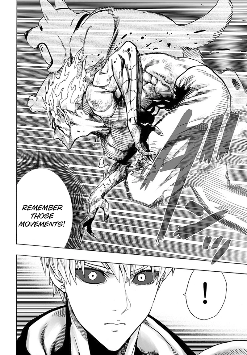 One Punch Man Manga Chapter 83 page 22 - The Cruel Staircase scene