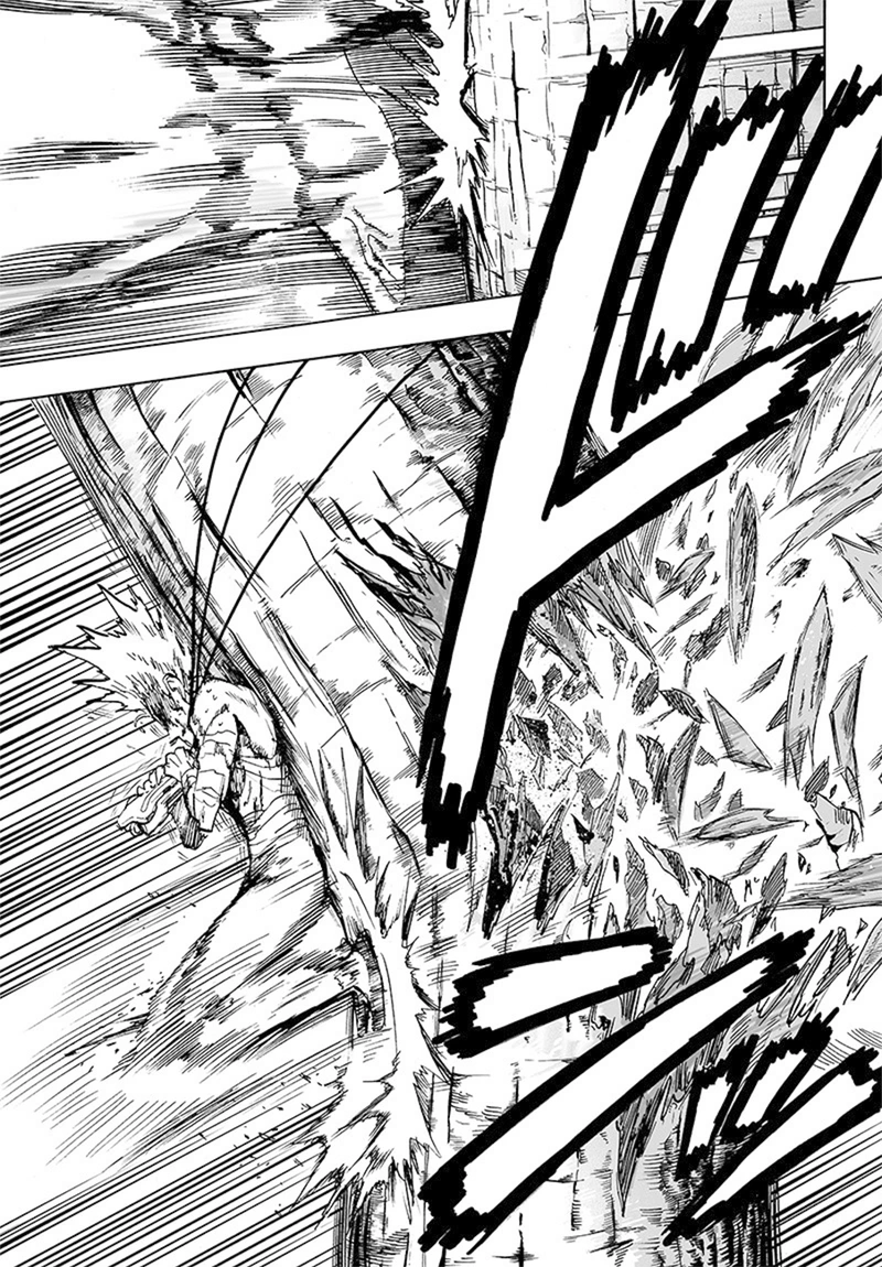One Punch Man Manga Chapter 83 page 31 - The Cruel Staircase scene