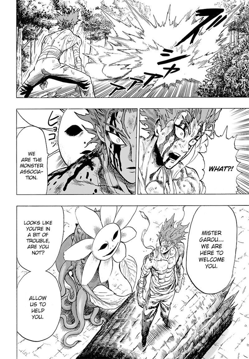 One Punch Man Manga Chapter 83 page 37 - The Cruel Staircase scene