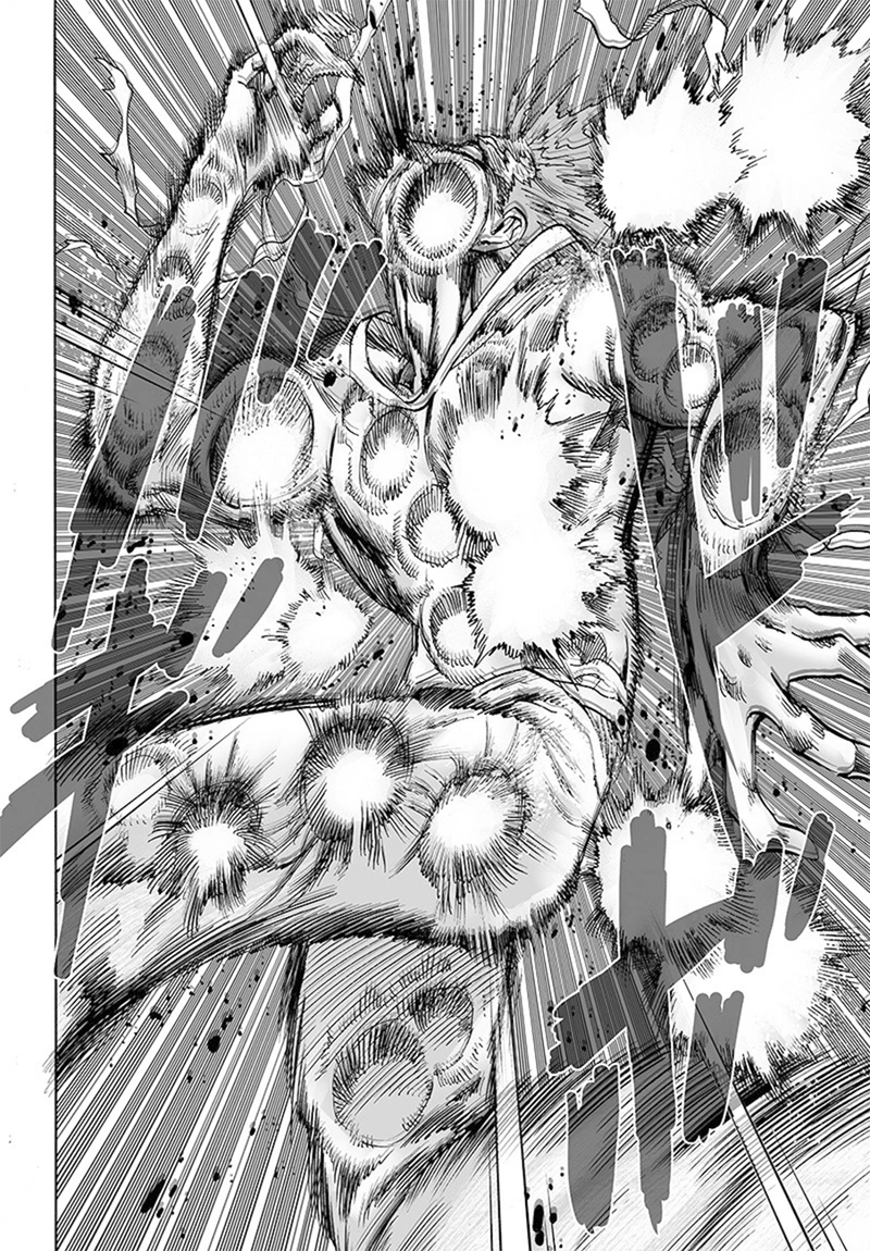 One Punch Man Manga Chapter 83 page 56 - The Cruel Staircase scene