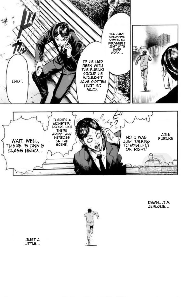 One Punch Man Manga Chapter 84.5 page 9 - Growth Process | Volume 16 Extras scene