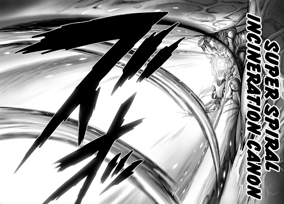 One Punch Man Manga Chapter 84 page 102 - Escalation scene