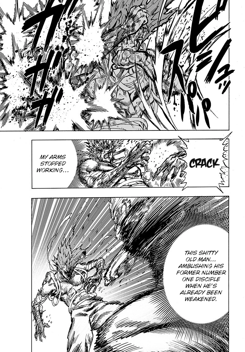 One Punch Man Manga Chapter 84 page 21 - Escalation scene