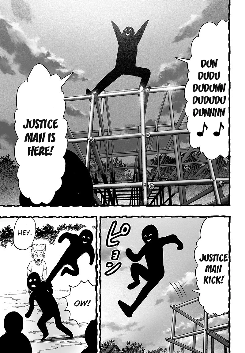 One Punch Man Manga Chapter 84 page 25 - Escalation scene