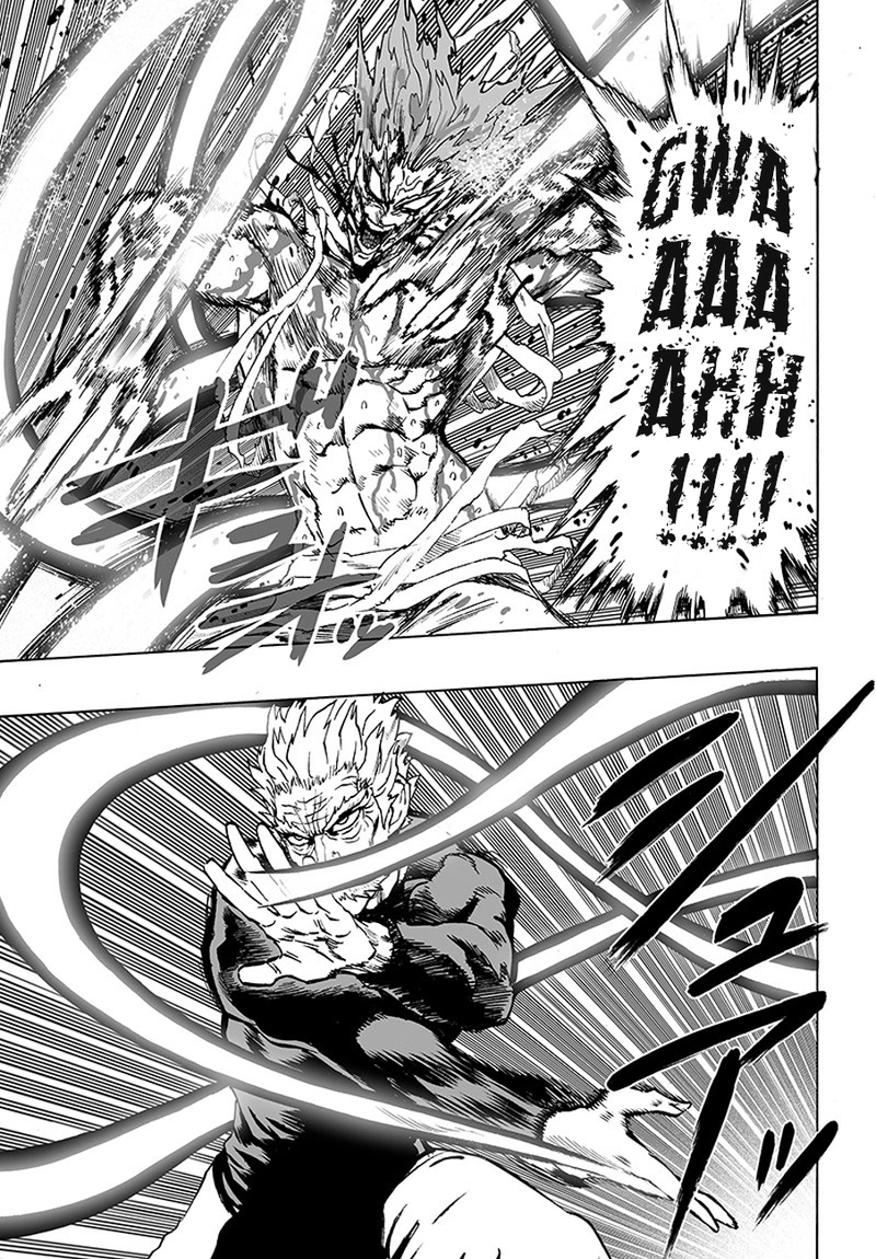 One Punch Man Manga Chapter 84 page 3 - Escalation scene