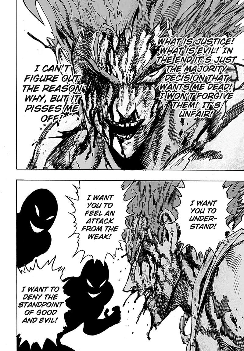 One Punch Man Manga Chapter 84 page 32 - Escalation scene
