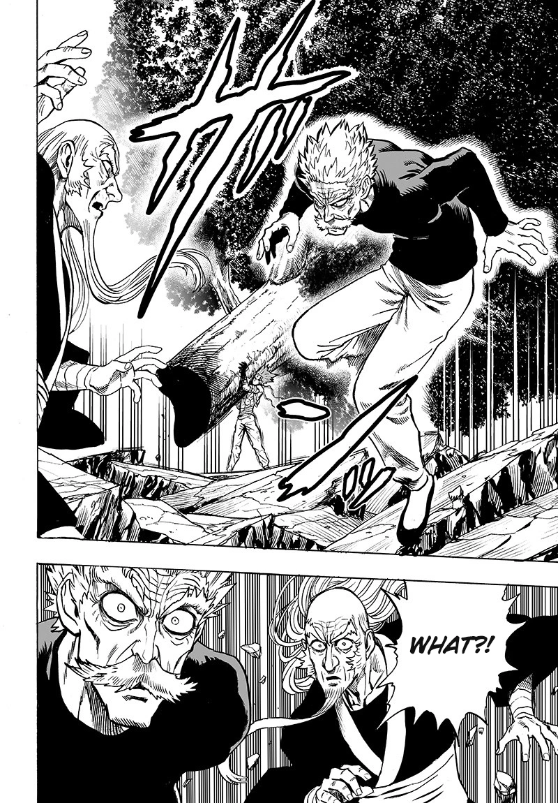 One Punch Man Manga Chapter 84 page 36 - Escalation scene