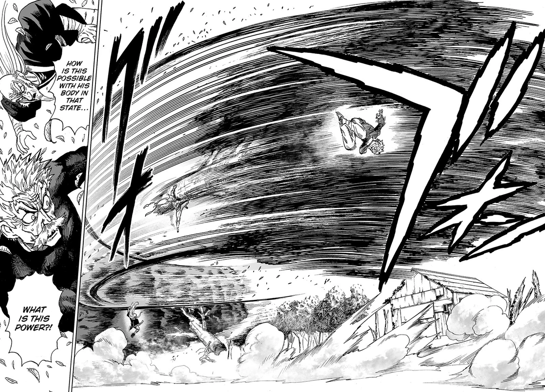 One Punch Man Manga Chapter 84 page 38 - Escalation scene