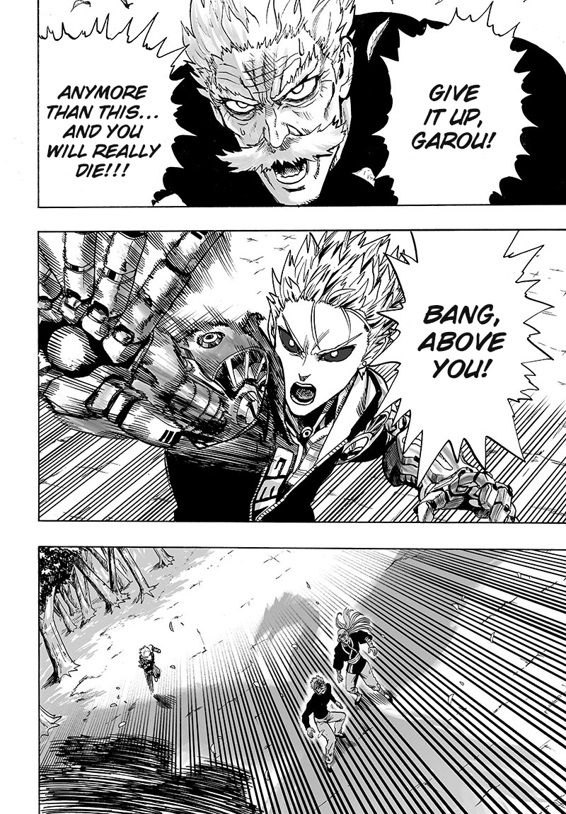 One Punch Man Manga Chapter 84 page 39 - Escalation scene