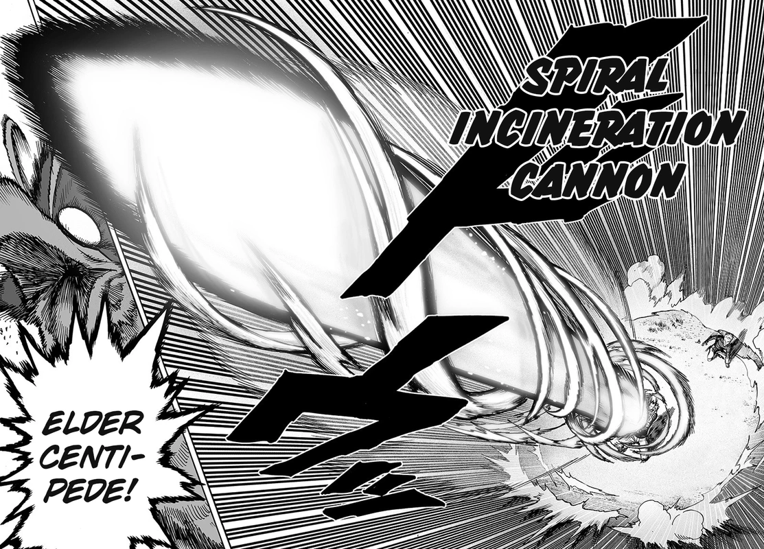 One Punch Man Manga Chapter 84 page 45 - Escalation scene