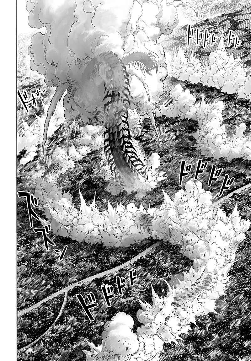 One Punch Man Manga Chapter 84 page 50 - Escalation scene
