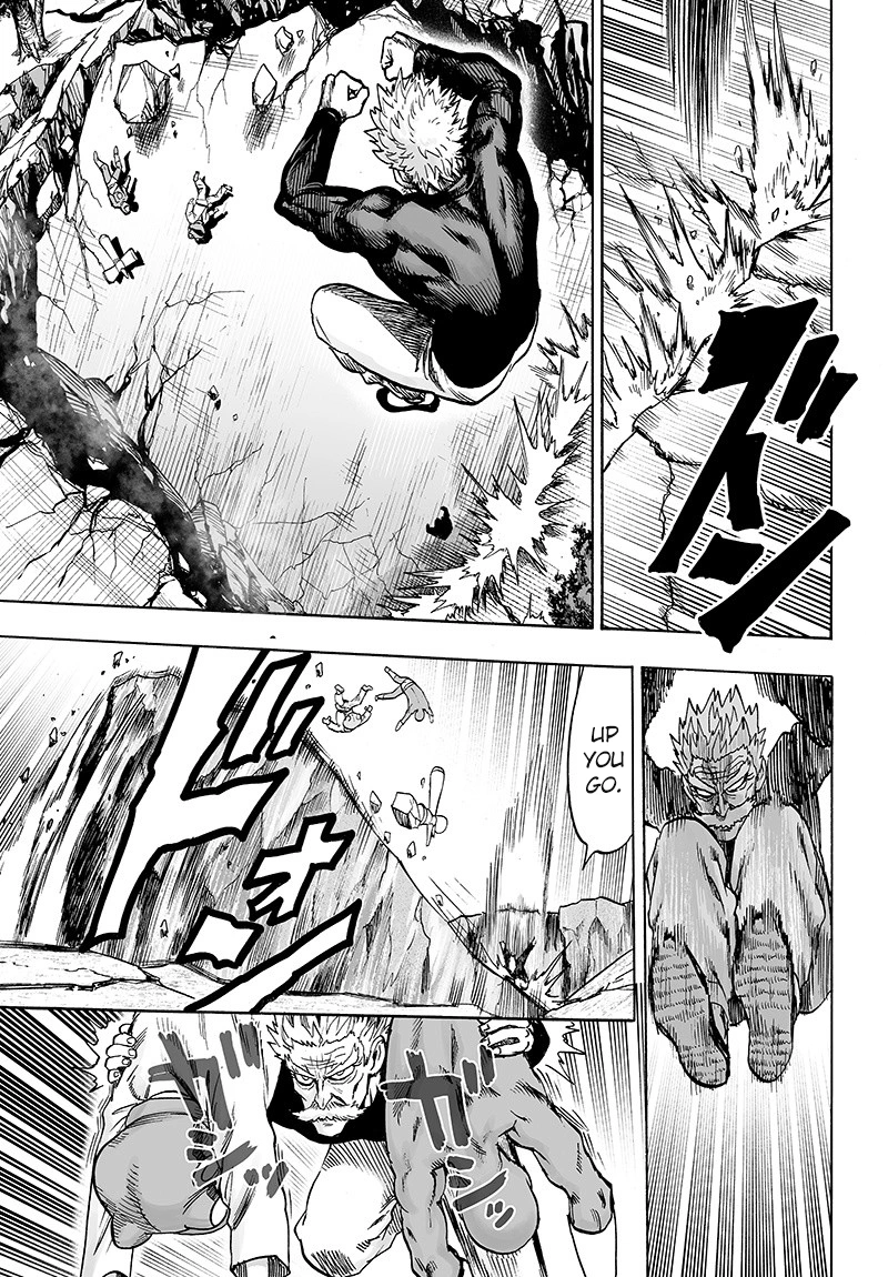 One Punch Man Manga Chapter 84 page 54 - Escalation scene