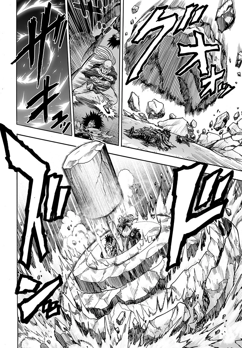 One Punch Man Manga Chapter 84 page 55 - Escalation scene