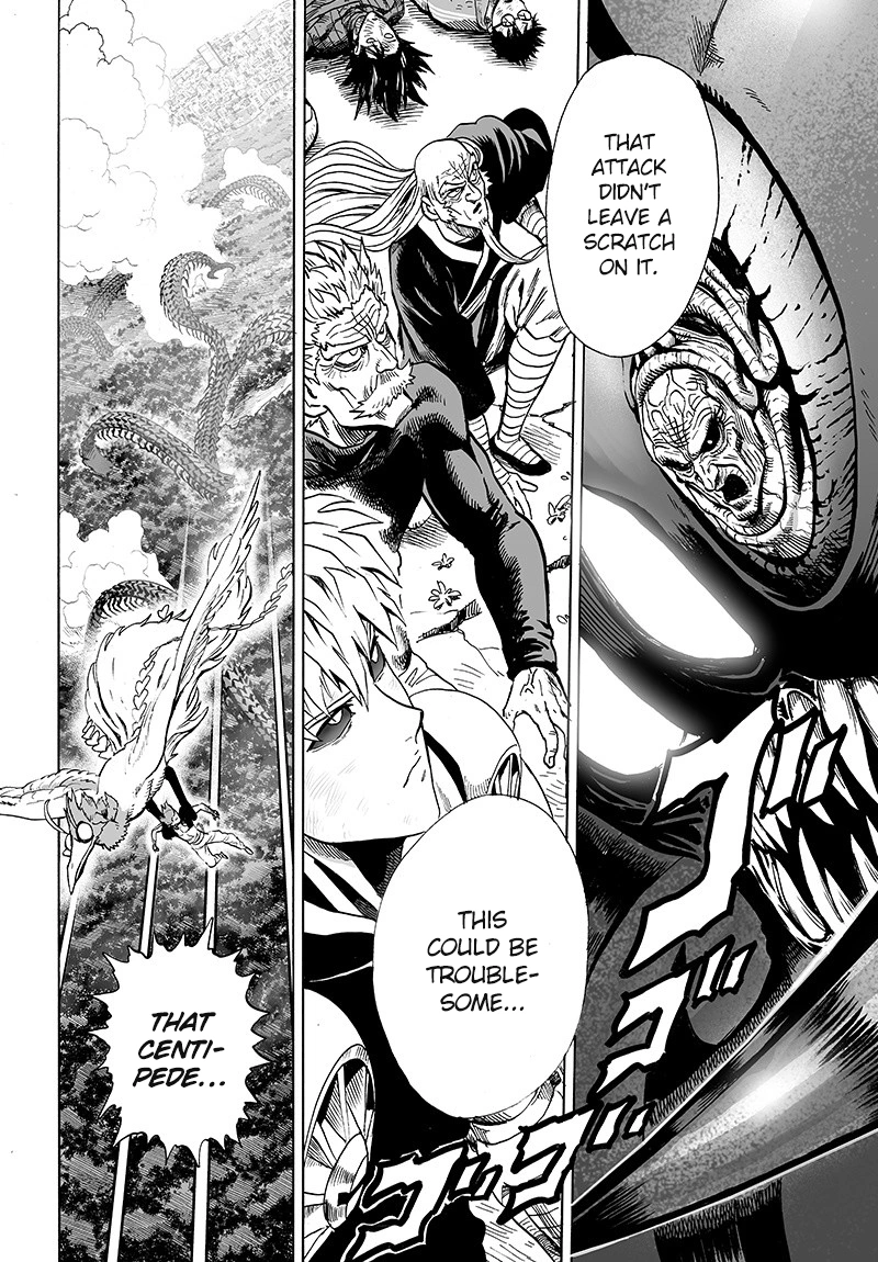 One Punch Man Manga Chapter 84 page 57 - Escalation scene