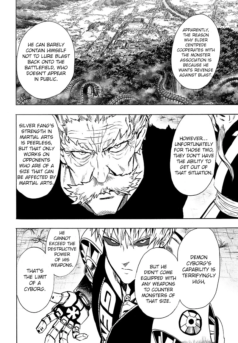 One Punch Man Manga Chapter 84 page 63 - Escalation scene