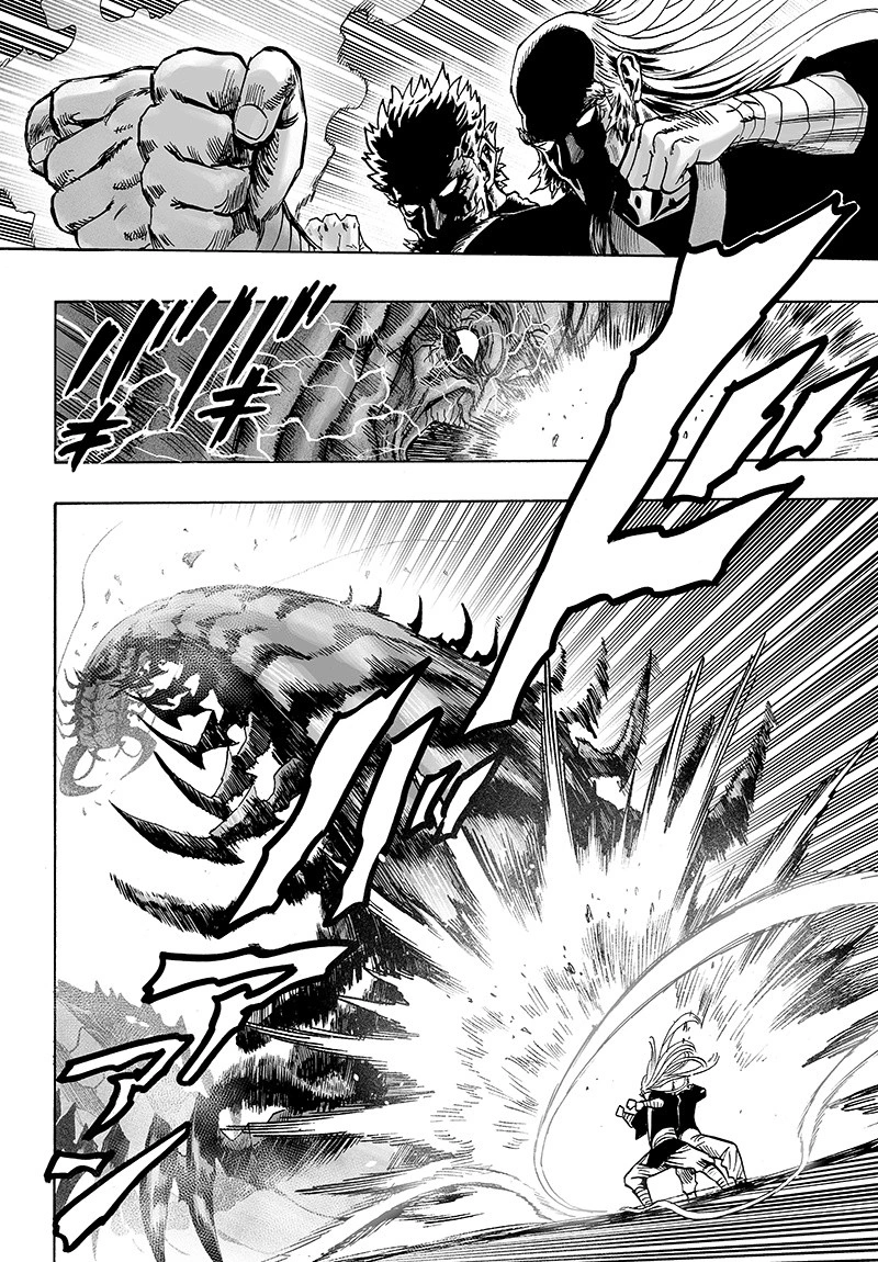 One Punch Man Manga Chapter 84 page 70 - Escalation scene