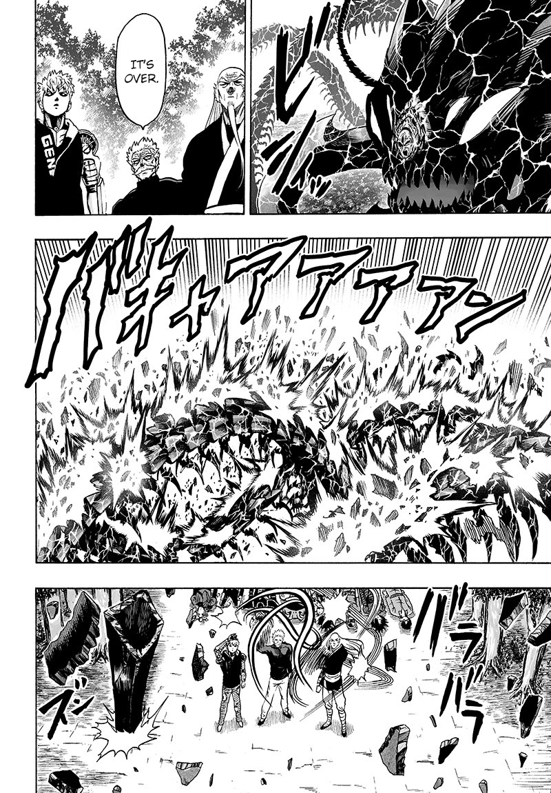 One Punch Man Manga Chapter 84 page 75 - Escalation scene