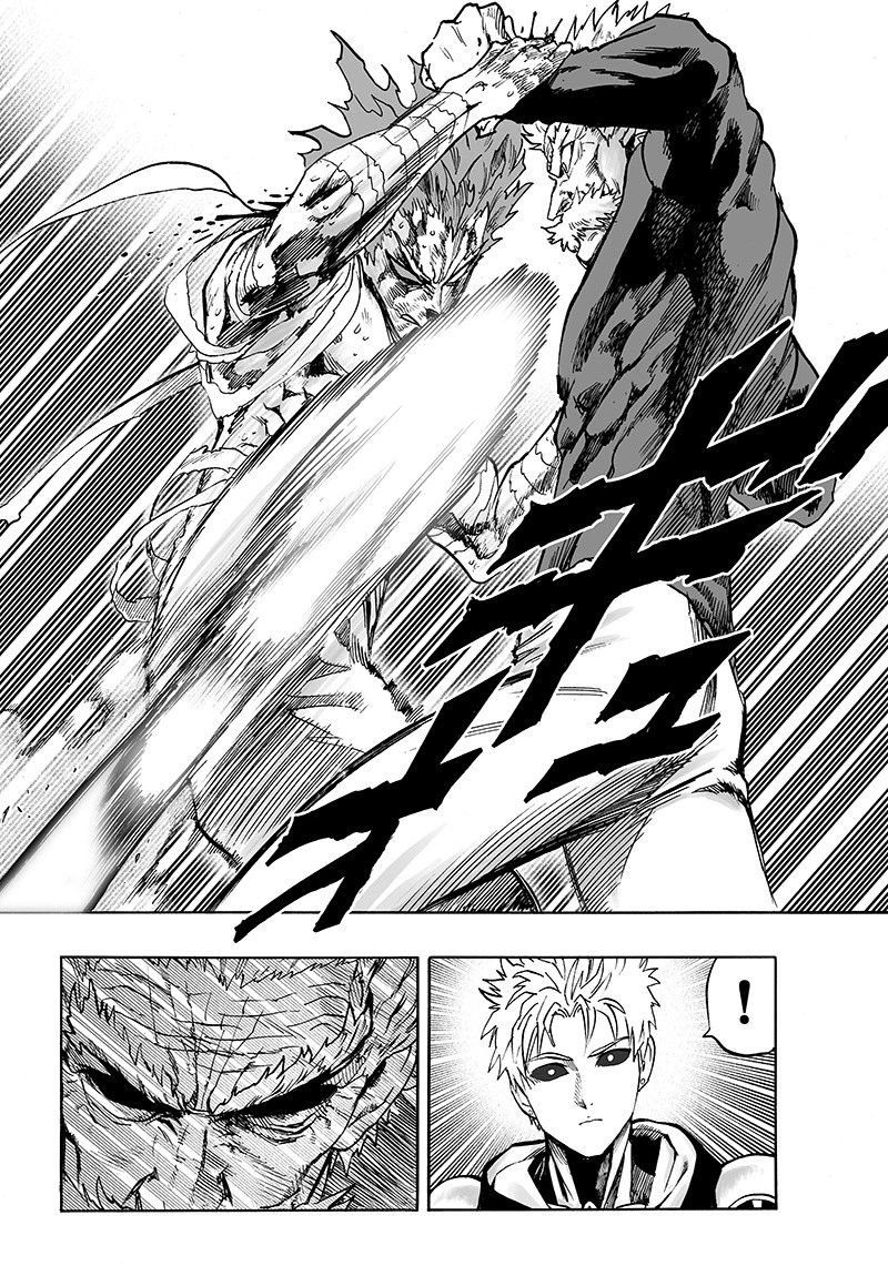 One Punch Man Manga Chapter 84 page 8 - Escalation scene