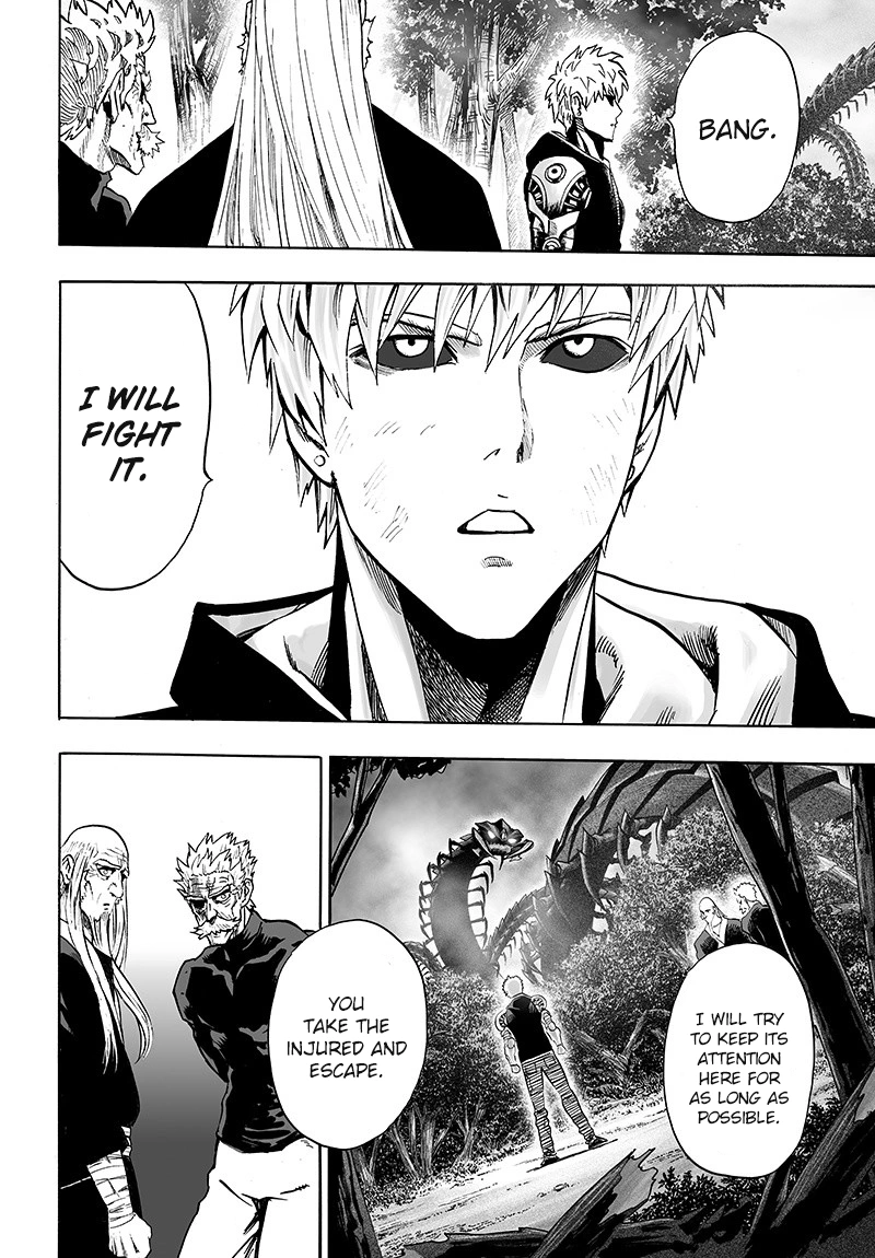 One Punch Man Manga Chapter 84 page 80 - Escalation scene