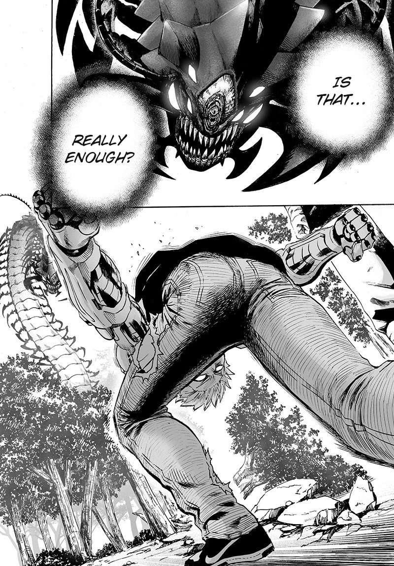 One Punch Man Manga Chapter 84 page 82 - Escalation scene