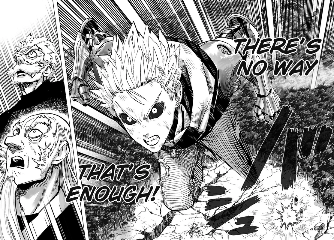 One Punch Man Manga Chapter 84 page 83 - Escalation scene