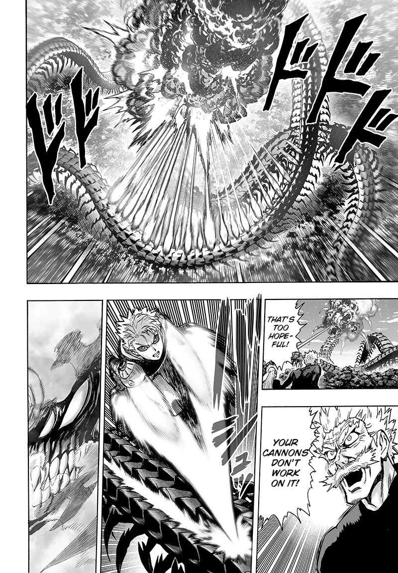 One Punch Man Manga Chapter 84 page 86 - Escalation scene