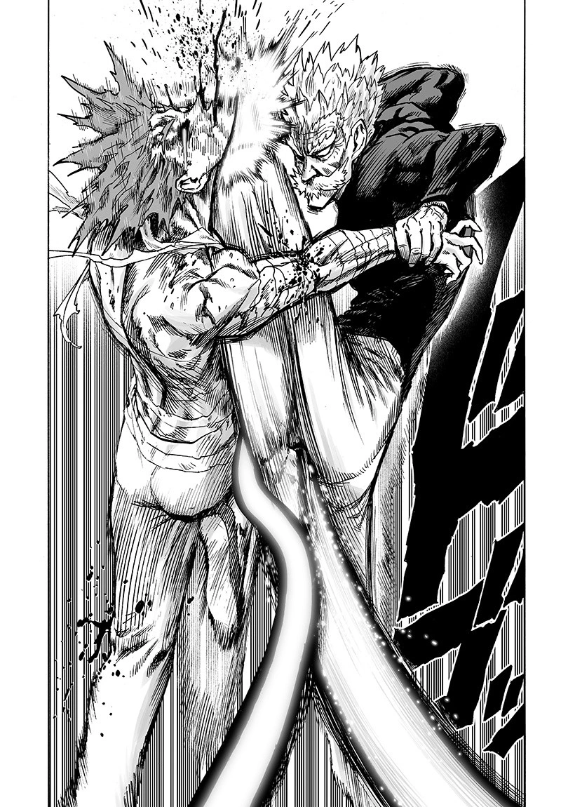 One Punch Man Manga Chapter 84 page 9 - Escalation scene