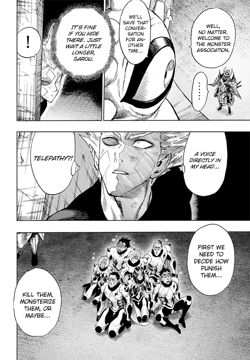 One Punch Man Manga Chapter 86 page 10 - Hideout scene