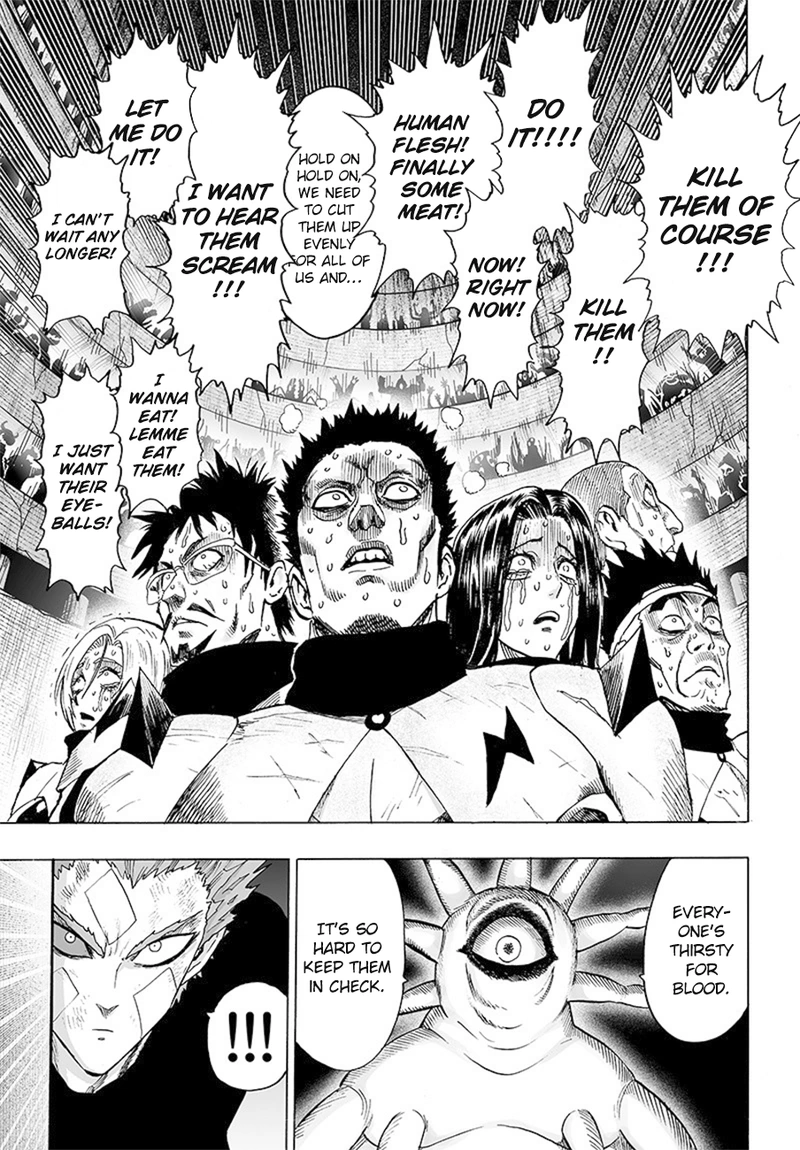 One Punch Man Manga Chapter 86 page 11 - Hideout scene