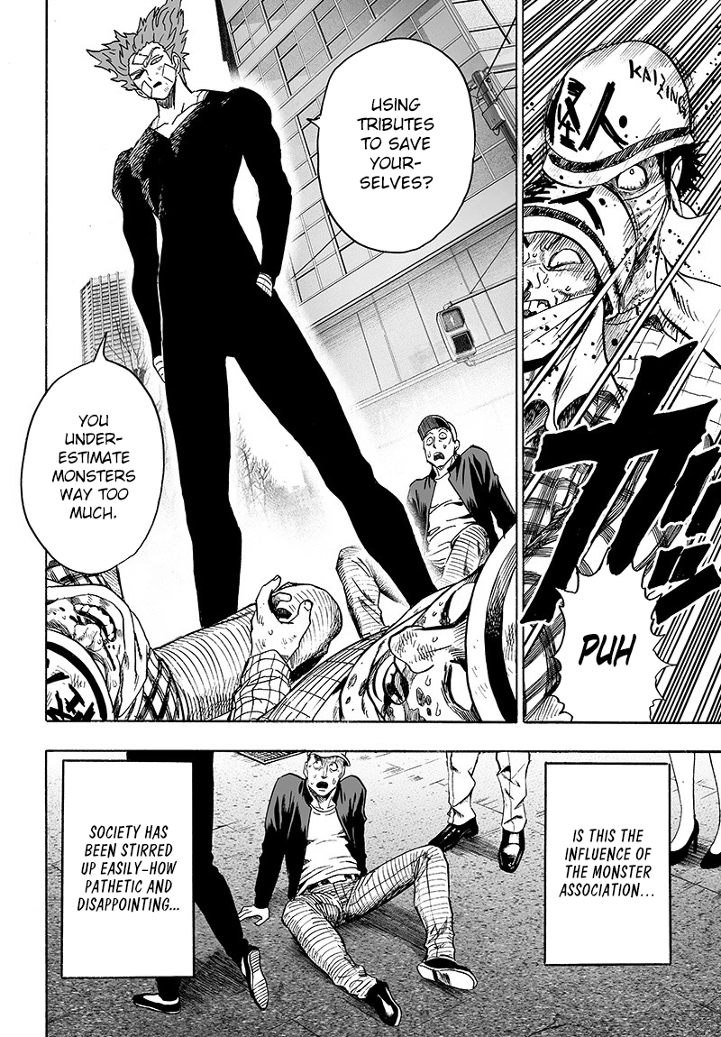 One Punch Man Manga Chapter 87 page 4 - Monster Side scene