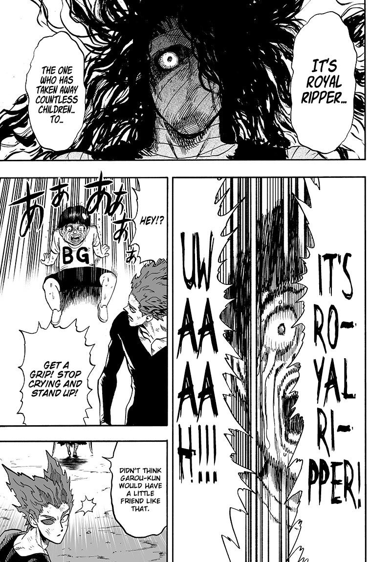 One Punch Man Manga Chapter 87 page 41 - Monster Side scene