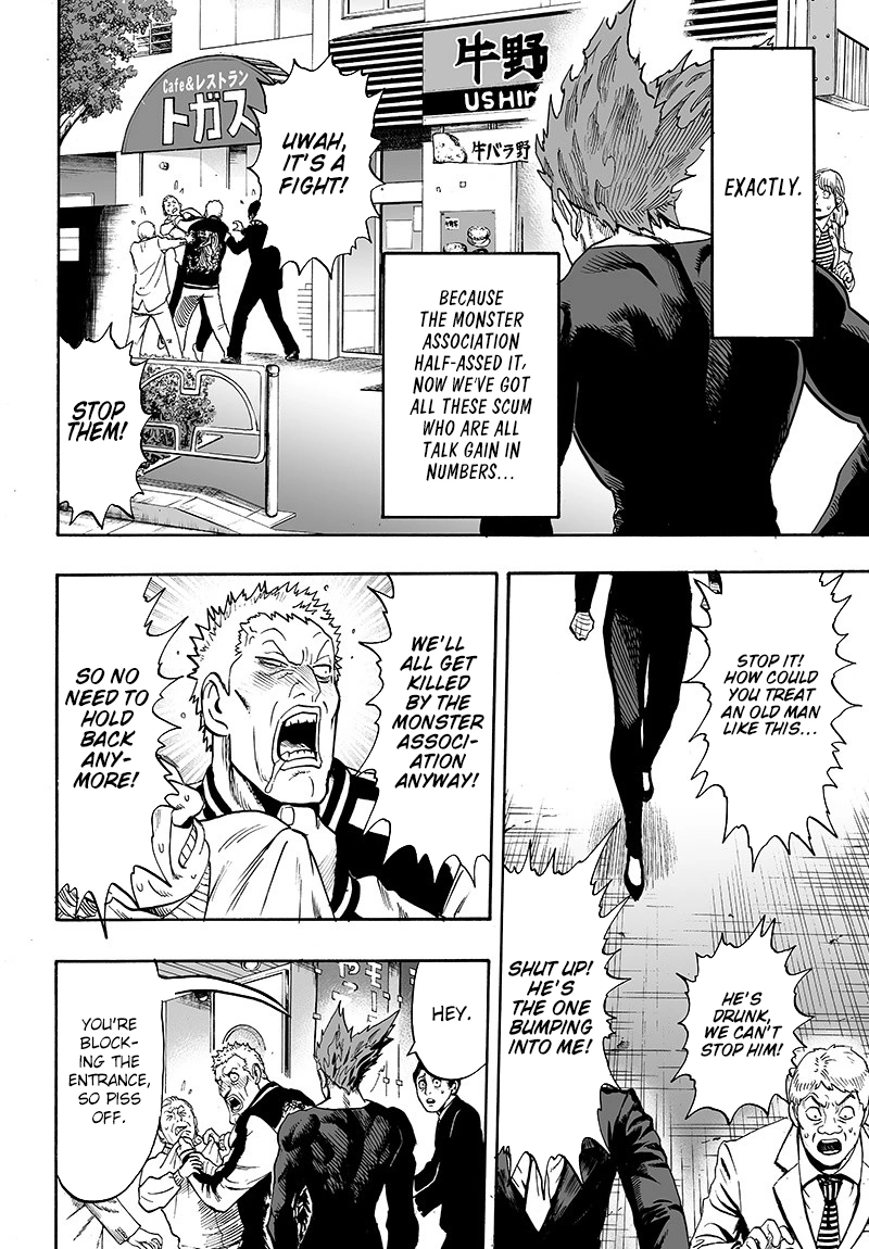 One Punch Man Manga Chapter 87 page 6 - Monster Side scene
