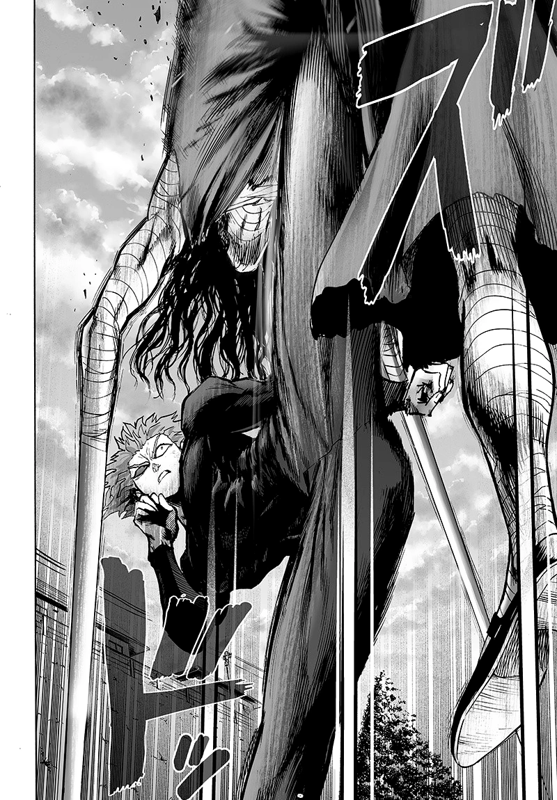 One Punch Man Manga Chapter 88 page 15 - Limiter scene