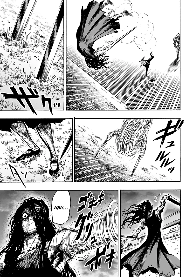 One Punch Man Manga Chapter 88 page 16 - Limiter scene