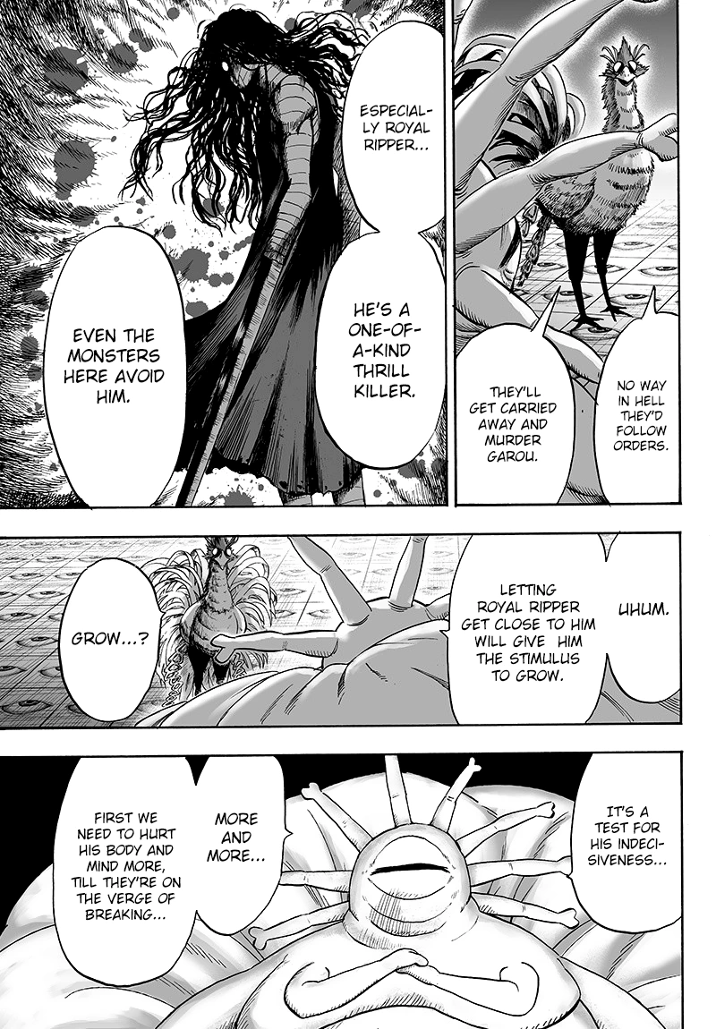 One Punch Man Manga Chapter 88 page 22 - Limiter scene