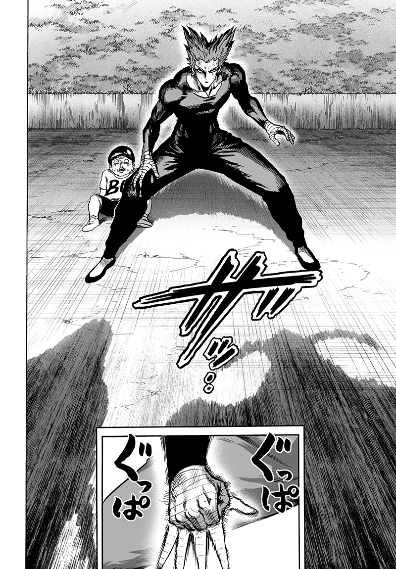 One Punch Man Manga Chapter 88 page 3 - Limiter scene