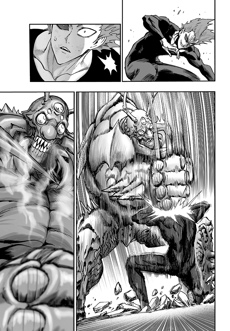 One Punch Man Manga Chapter 88 page 38 - Limiter scene
