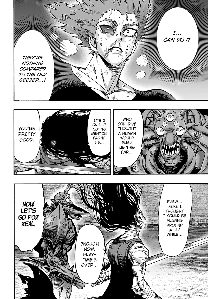 One Punch Man Manga Chapter 88 page 51 - Limiter scene