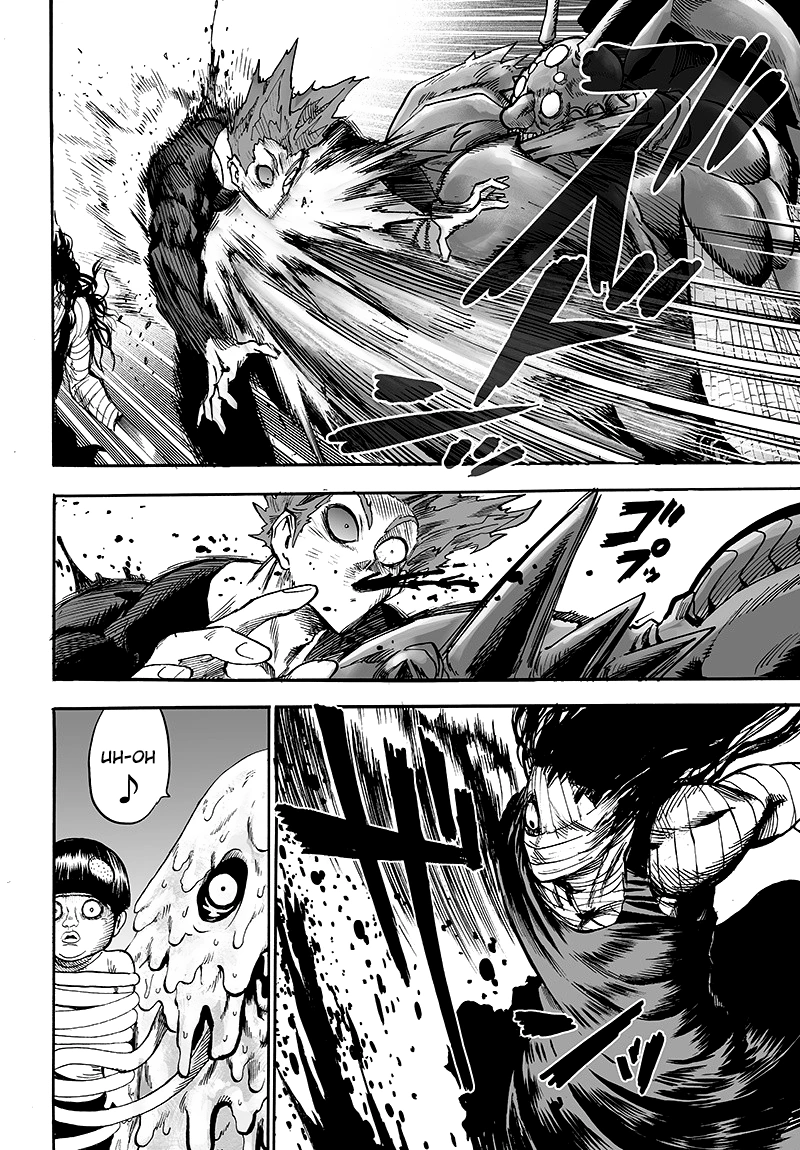 One Punch Man Manga Chapter 88 page 57 - Limiter scene