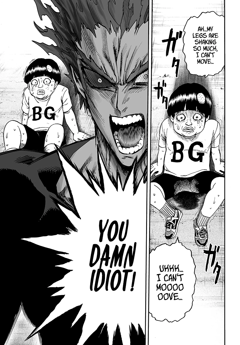 One Punch Man Manga Chapter 88 page 8 - Limiter scene